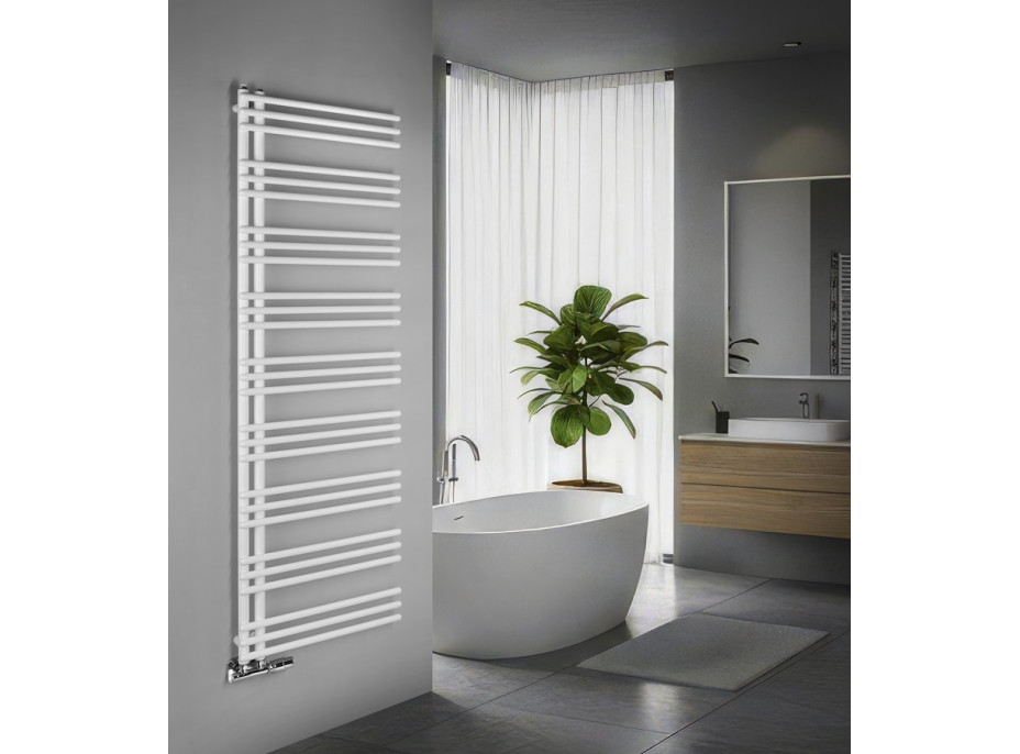 Aqualine POSEIDON otopné těleso 550x1740mm, bílá PS517