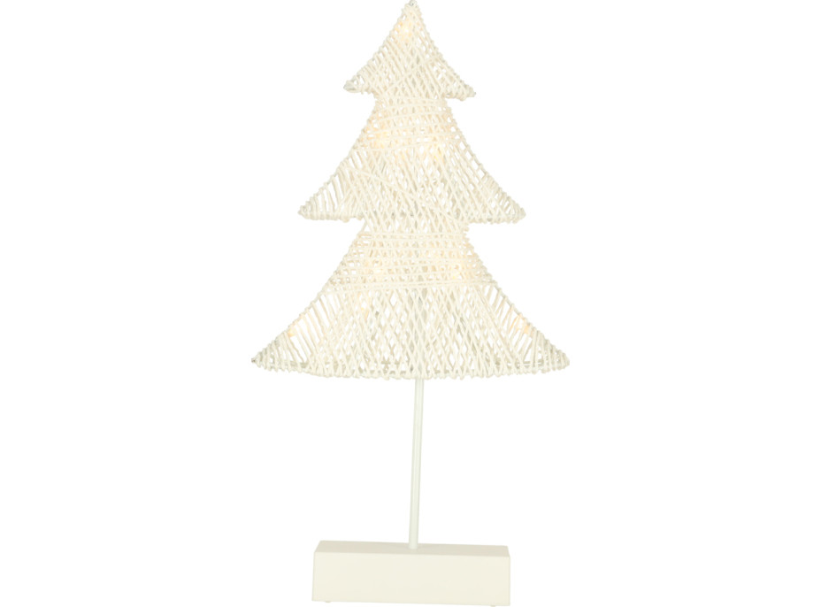 Vánoční stojící stromek 39 cm 10LED - teplá bílá