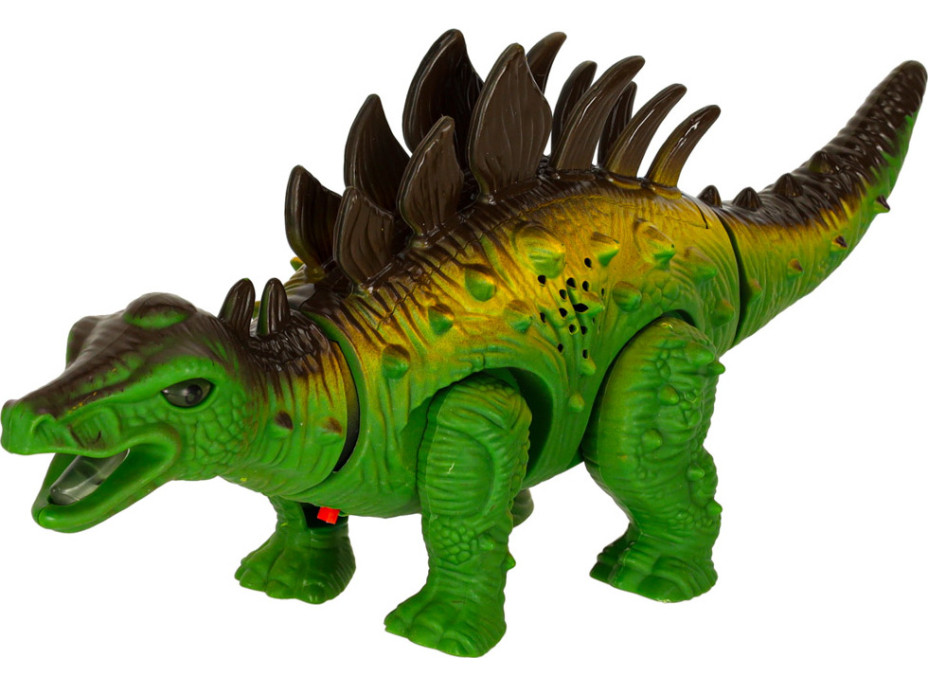 Pohyblivý dinosaurus Stegosaurus se zvuky a světlem