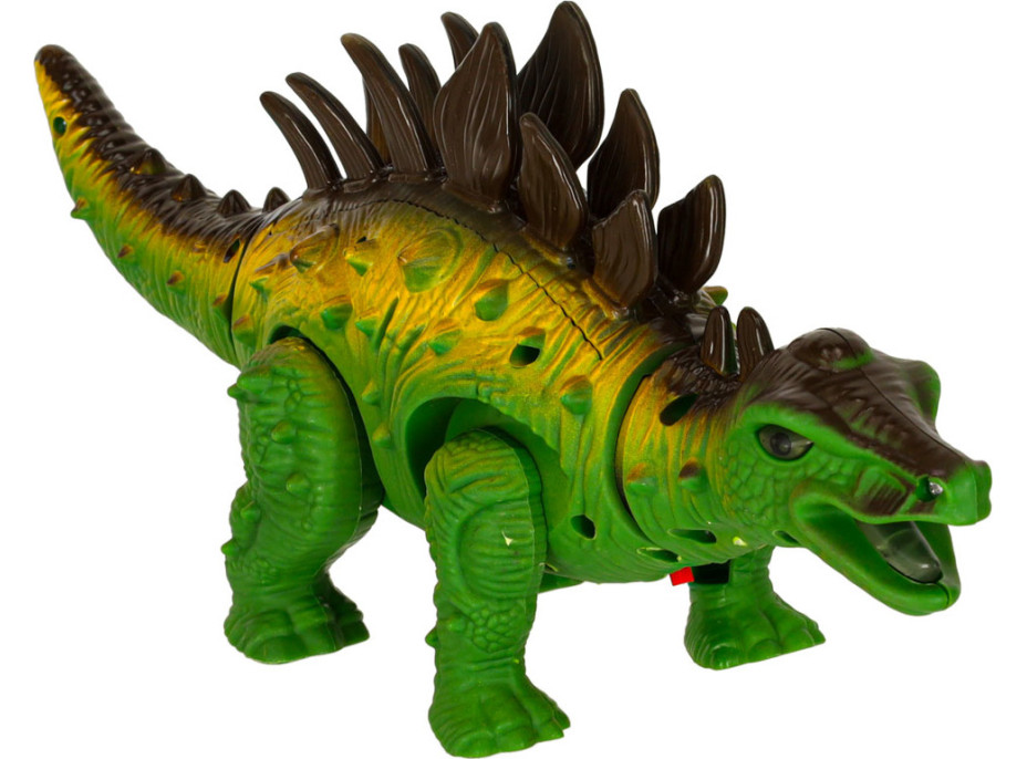 Pohyblivý dinosaurus Stegosaurus se zvuky a světlem