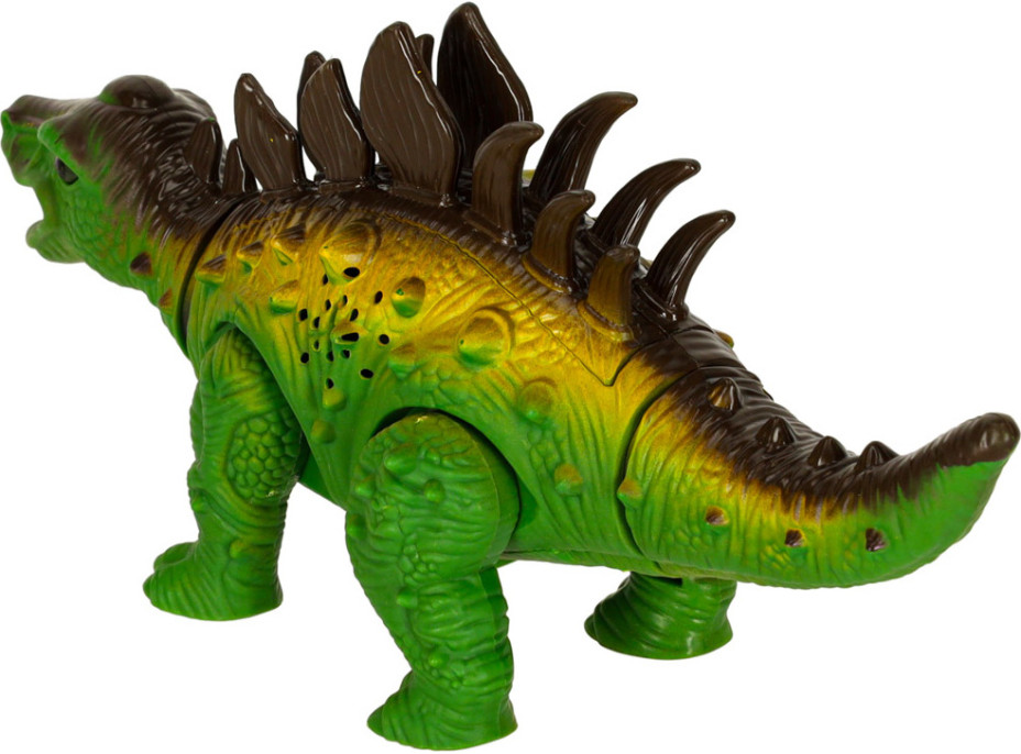 Pohyblivý dinosaurus Stegosaurus se zvuky a světlem