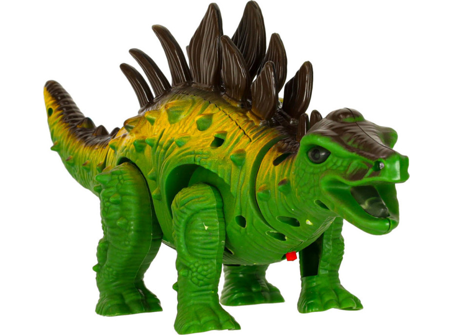 Pohyblivý dinosaurus Stegosaurus se zvuky a světlem