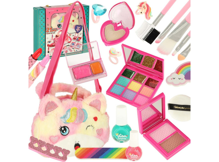 Sada kabelky s make up kosmetikou - 21 položek Sada kabelky s make up kosmetikou - 21 položek