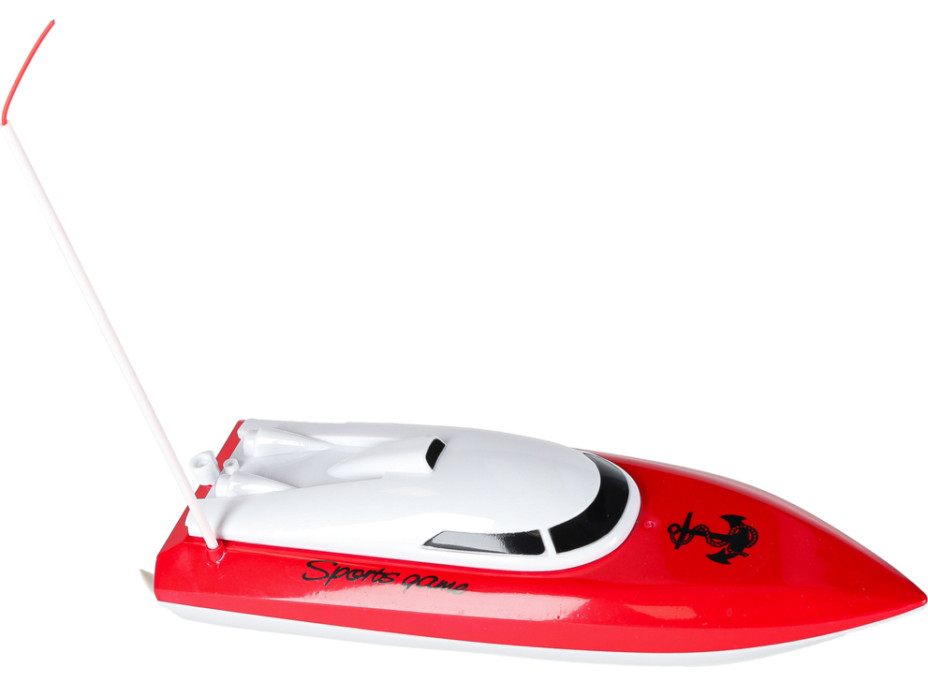 RC loď 4CH mini CP802 - červená