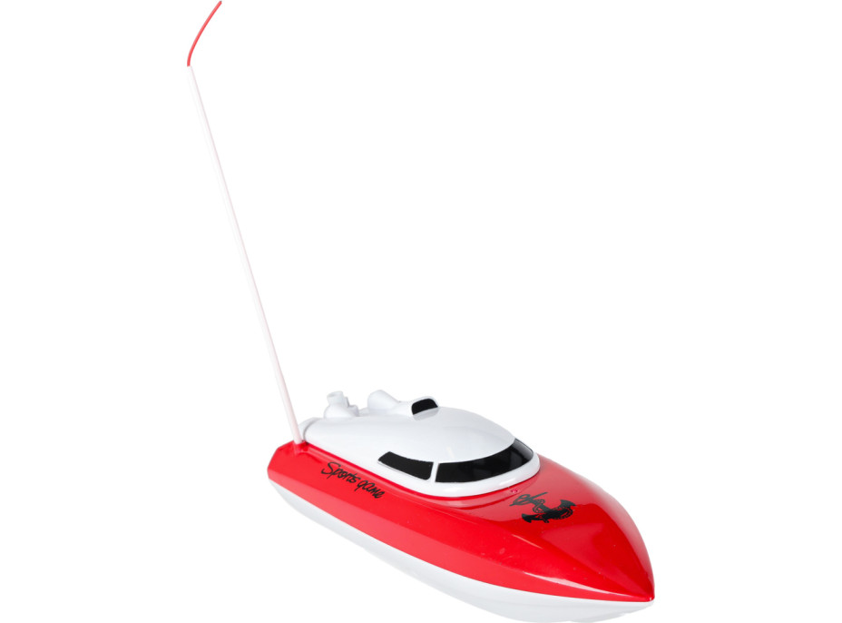 RC loď 4CH mini CP802 - červená