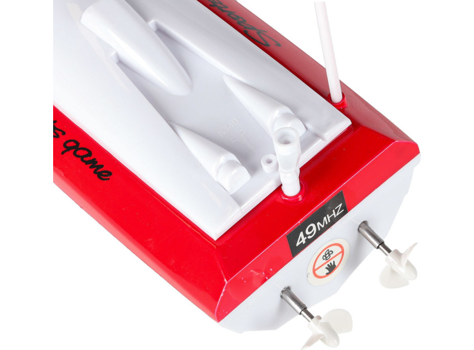 RC loď 4CH mini CP802 - červená