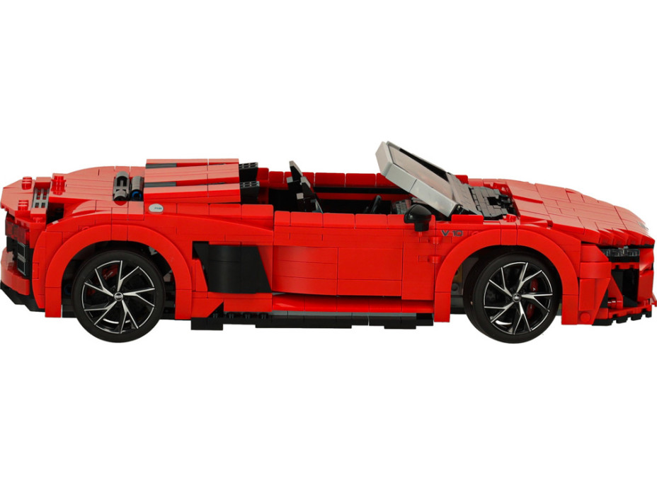 Stavebnice Rastar 93800 AUDI R8 Spyder 1:14 - 1440 dílků