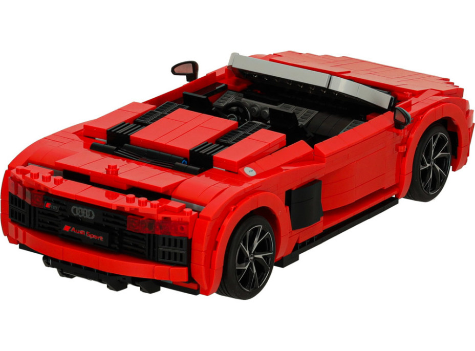 Stavebnice Rastar 93800 AUDI R8 Spyder 1:14 - 1440 dílků
