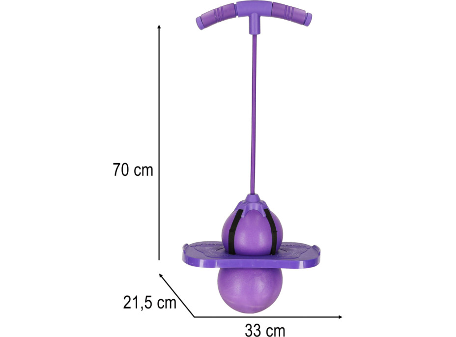 Dětské balanční hopsadlo POGO - fialové