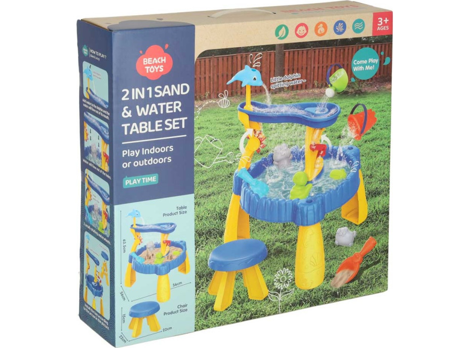 Hrací stolek pro písek a vodu