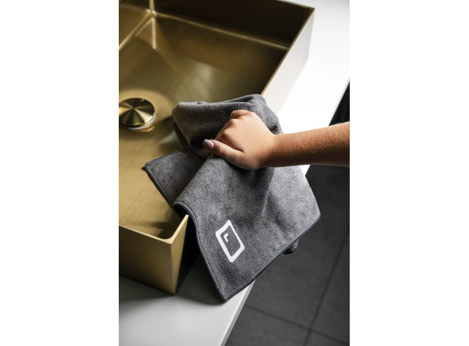 Sapho SAPHO mikrohadřík 40x40cm, šedá MIK01