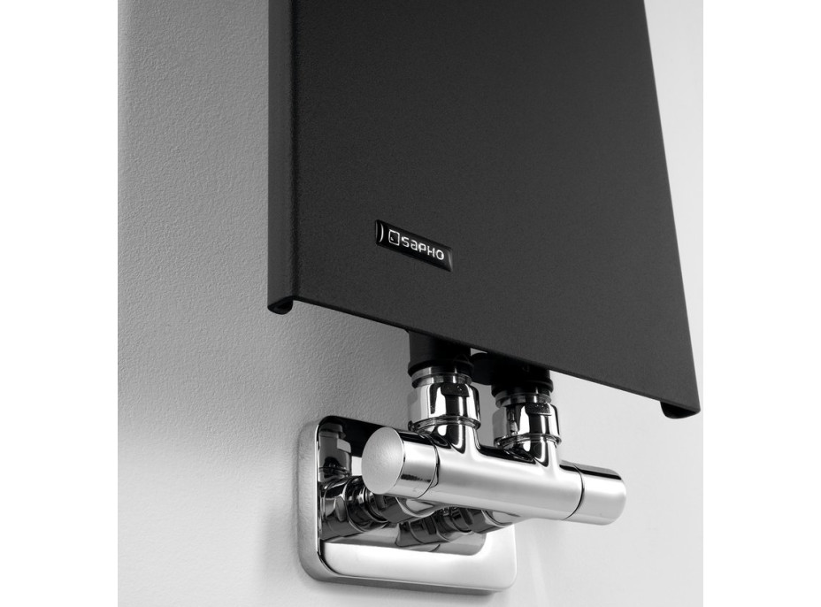 Sapho SMARTELLA otopné těleso 250x1490mm, černá mat MI1429