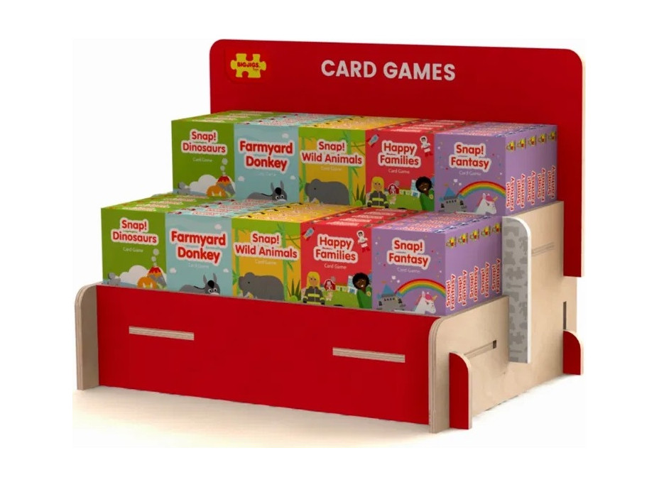 Bigjigs Toys Stojánek na karetní hry Bigjigs Toys Stojánek na karetní hry
