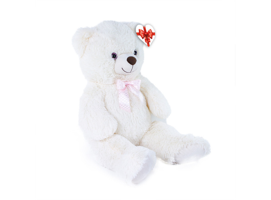 Rappa Plyšový medvěd Lily 78 cm krémově bílý s visačkou