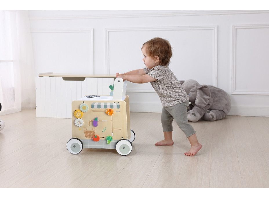 2Kids Toys Dřevěné chodítko Kuchyňka