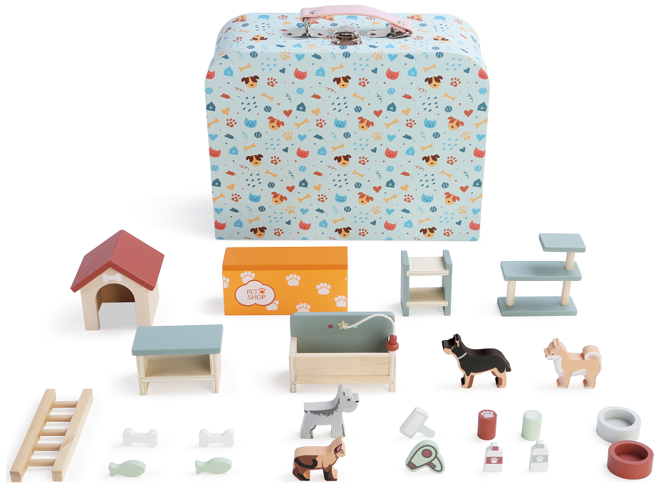 2Kids Toys Domeček pro mazlíčky v kufříku