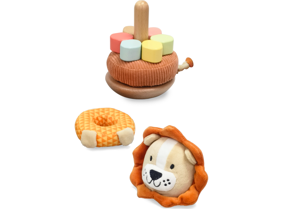 2Kids Toys Nasazovací kroužky Lvíček