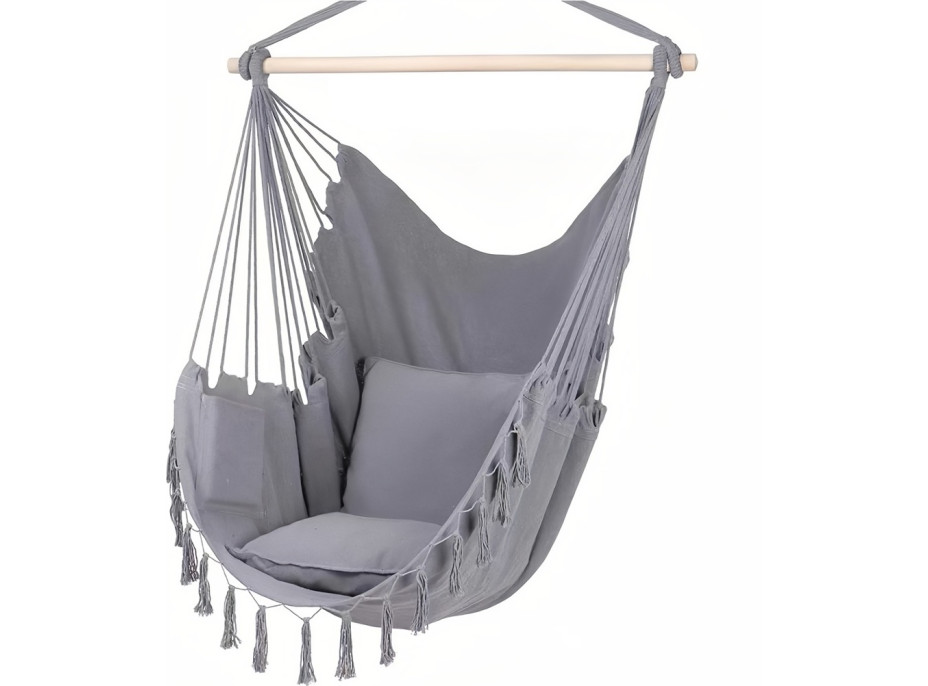 2Kids Toys Závěsné houpací křeslo šedé 2Kids Toys Závěsné houpací křeslo šedé