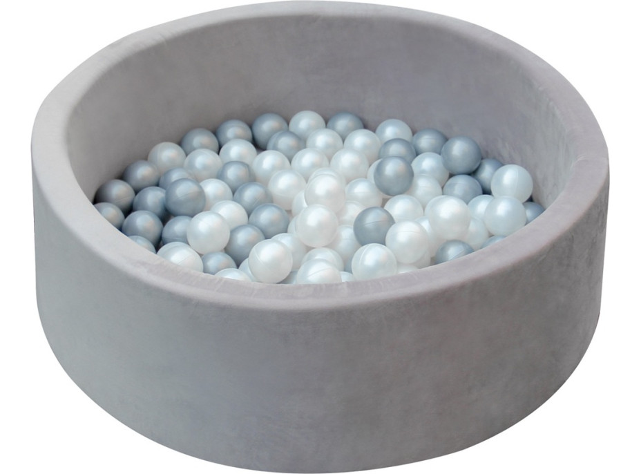 2Kids Toys Kuličkový bazén šedý 2Kids Toys Kuličkový bazén šedý