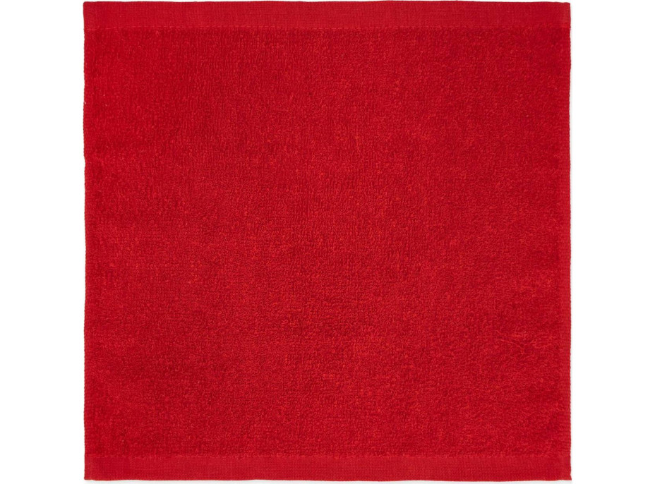 Sada ručníků na ruce MAGIC HOLIDAY v dárkovém balení - 4 kusy - červená/bílá