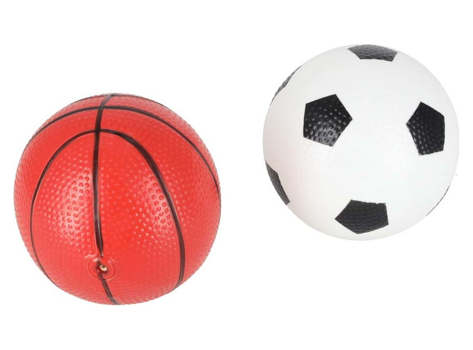 Fotbalová branka s basketbalovým košem 2v1