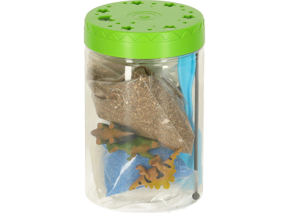 Dinosauří terárium s nočním LED osvětlením