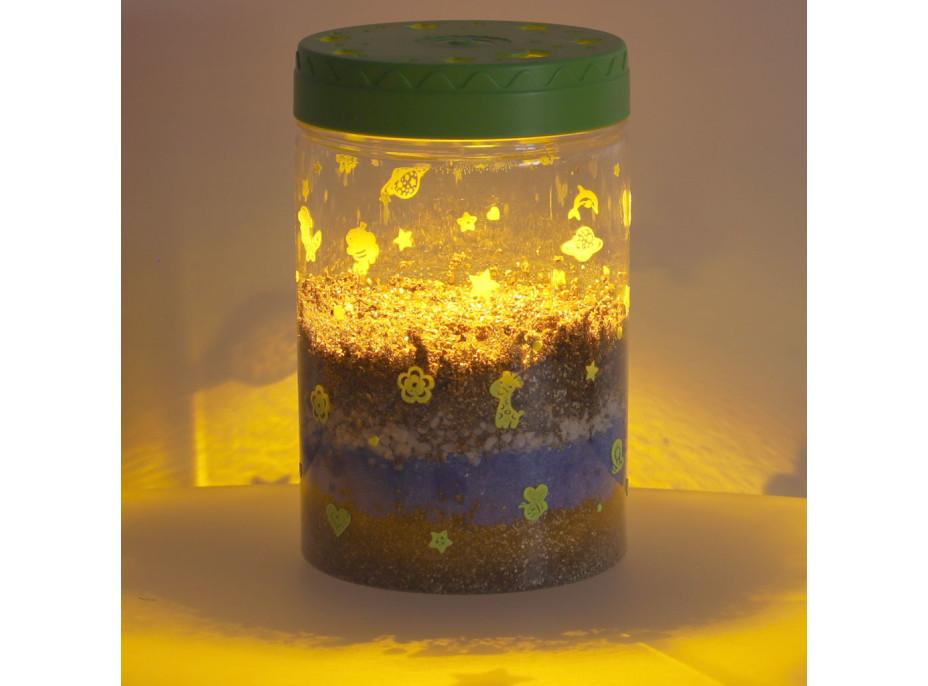 Dinosauří terárium s nočním LED osvětlením