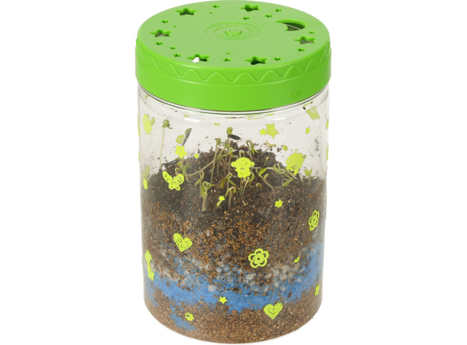 Dinosauří terárium s nočním LED osvětlením