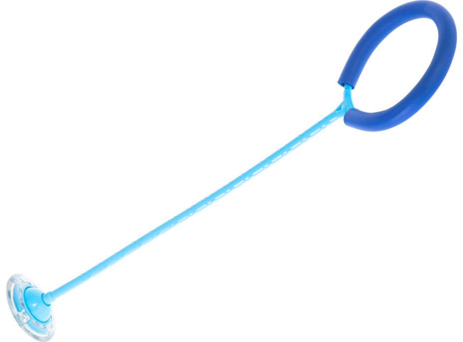 Hula hop na nohu svítící LED - modrá