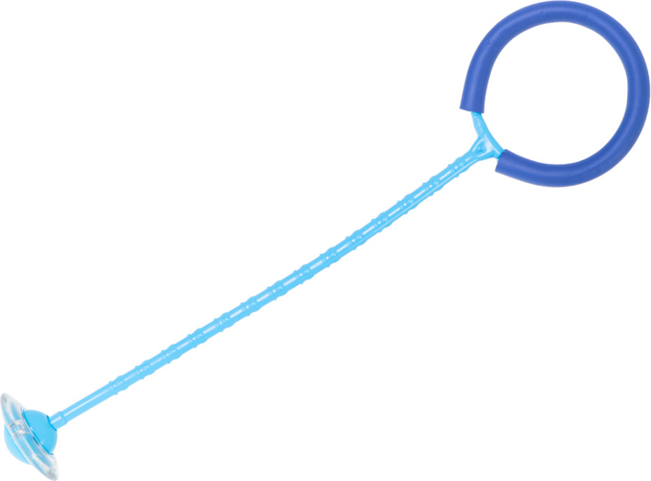 Hula hop na nohu svítící LED - modrá