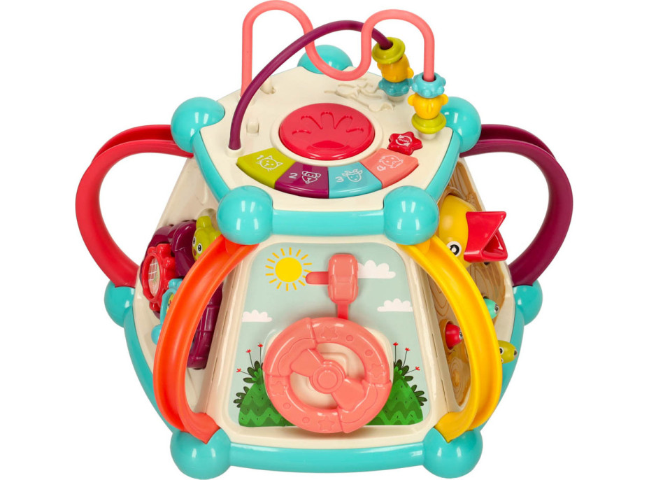 Senzorická kostka pro děti 7v1