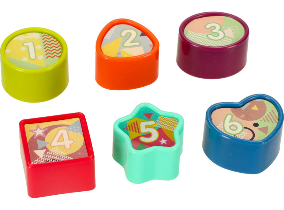 Senzorická kostka pro děti 7v1