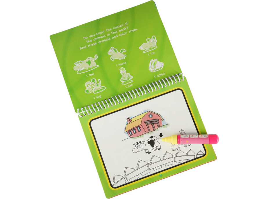 Vodní omalovánka - Farma