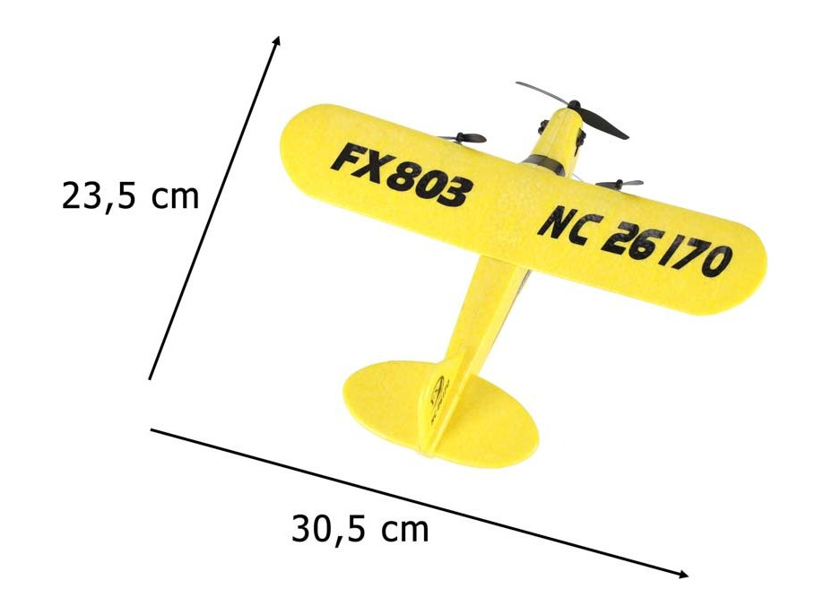 RC letadlo FX803 Piper 150mah