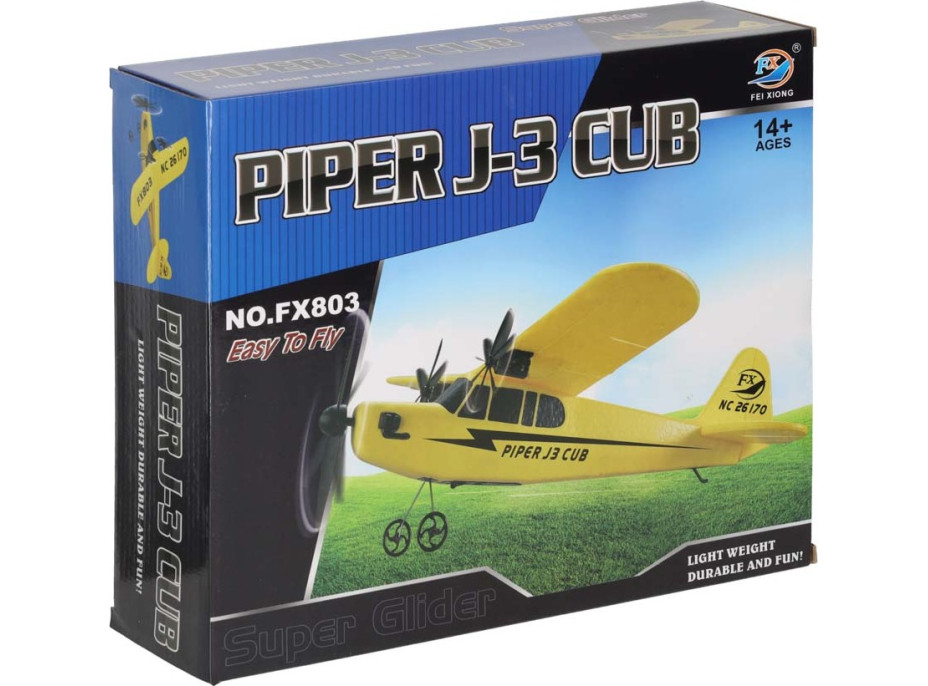 RC letadlo FX803 Piper 150mah