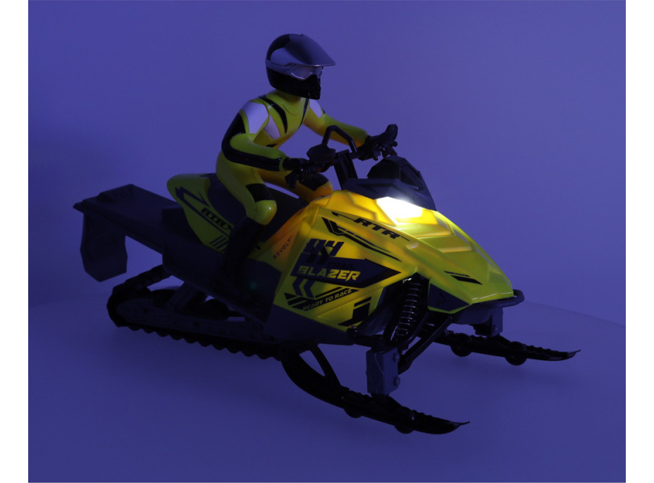 RC sněžný skútr na dálkové ovládání Revolt TRAIL BLAZER - žlutý