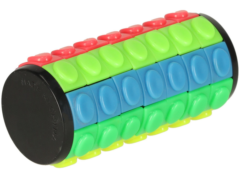 Logická hádanka s rotačním válcem 7 řad