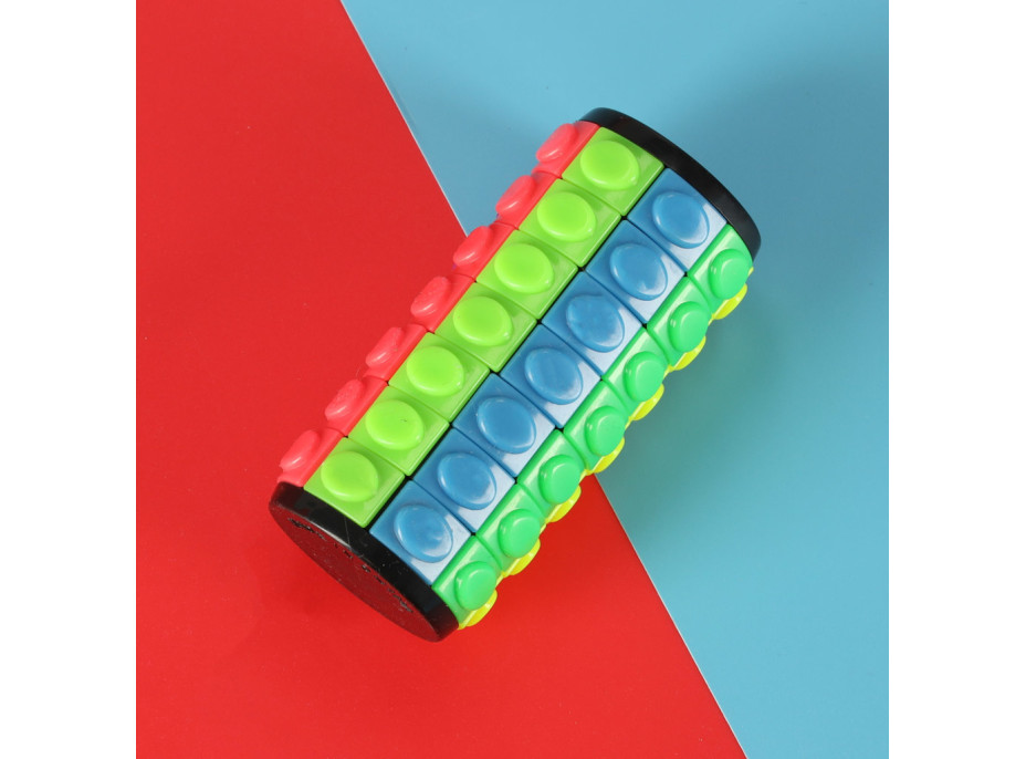 Logická hádanka s rotačním válcem 7 řad