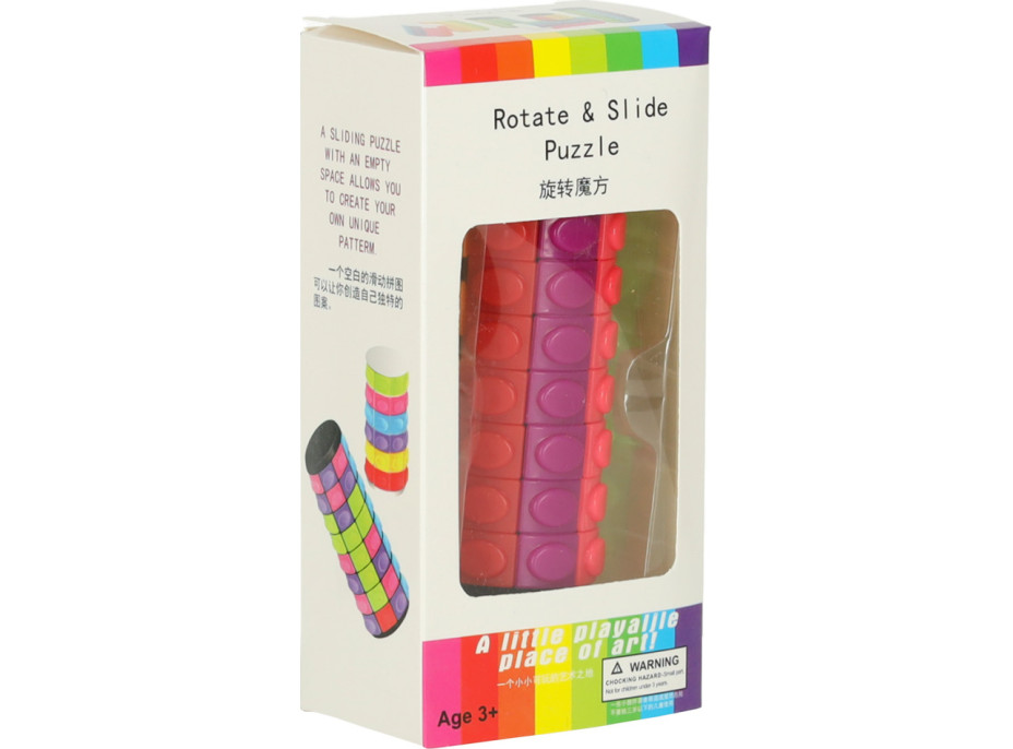 Logická hádanka s rotačním válcem 7 řad