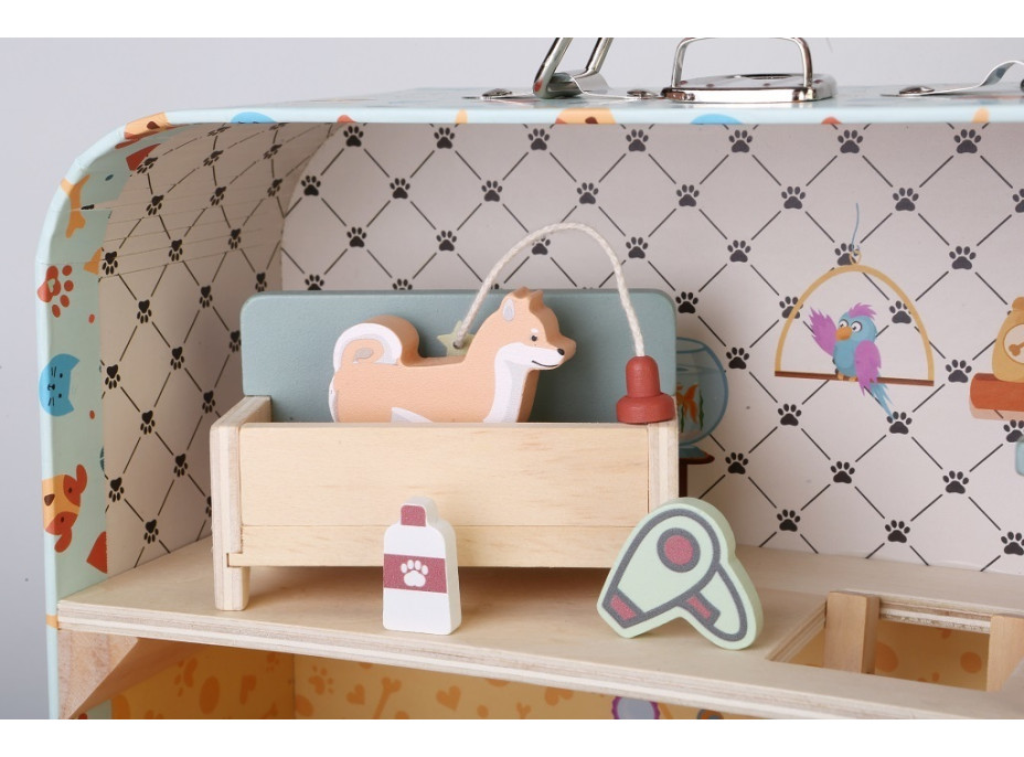 2Kids Toys Domeček pro mazlíčky v kufříku