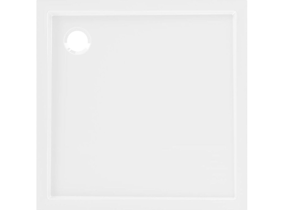 Sprchová vanička MEXEN FLOW - 110x110 cm - bílá lesklá - 46S101111