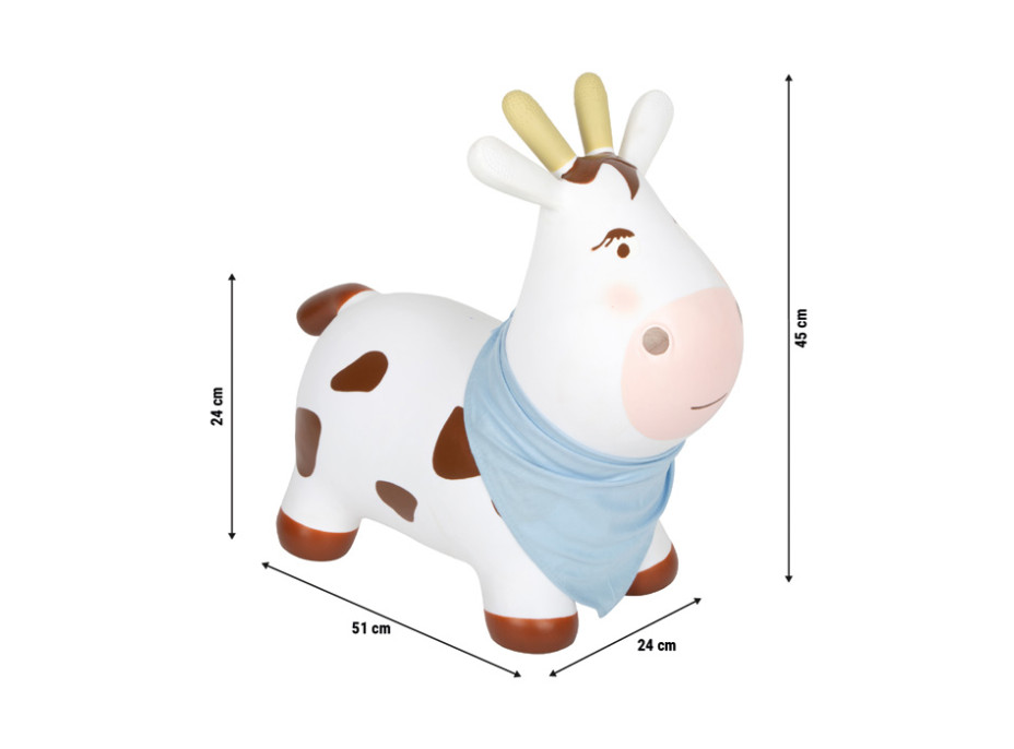 small foot Nafukovací hopsadlo kravička