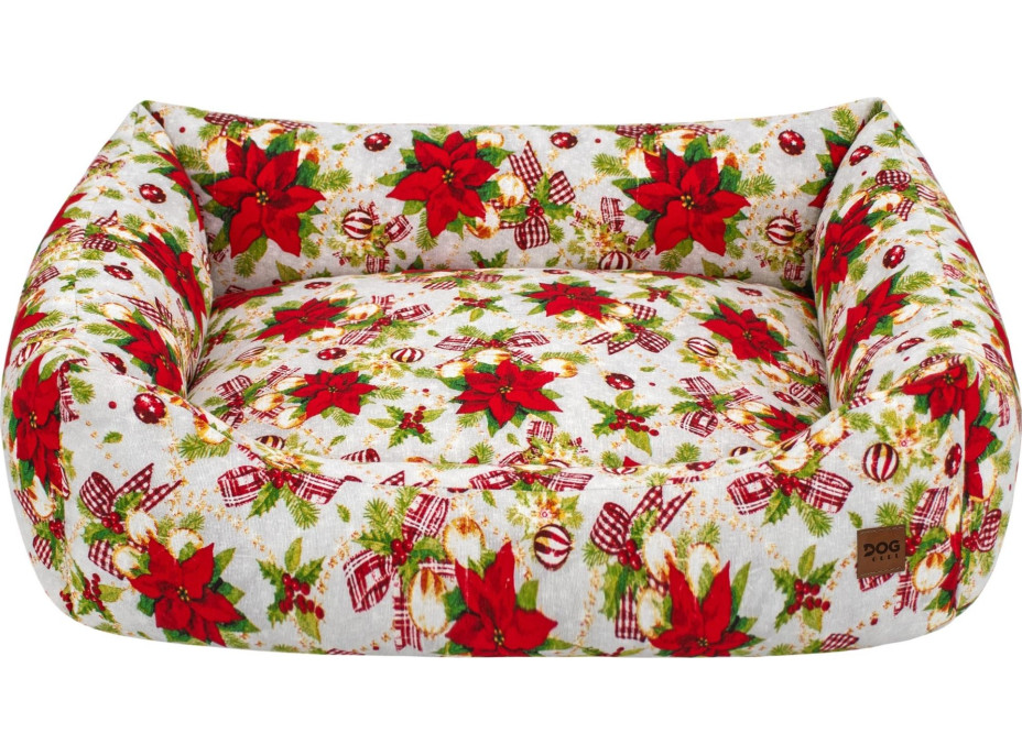 Pelíšek pro psy/kočky s vánočním motivem 70x60 cm - Vánoční hvězda
