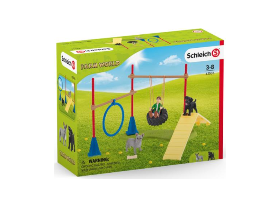 SCHLEICH Farm World® 42536 Prolézačka pro psy