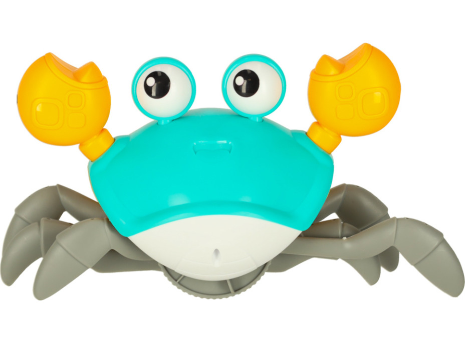 Interaktivní krab se zvukem - zelený