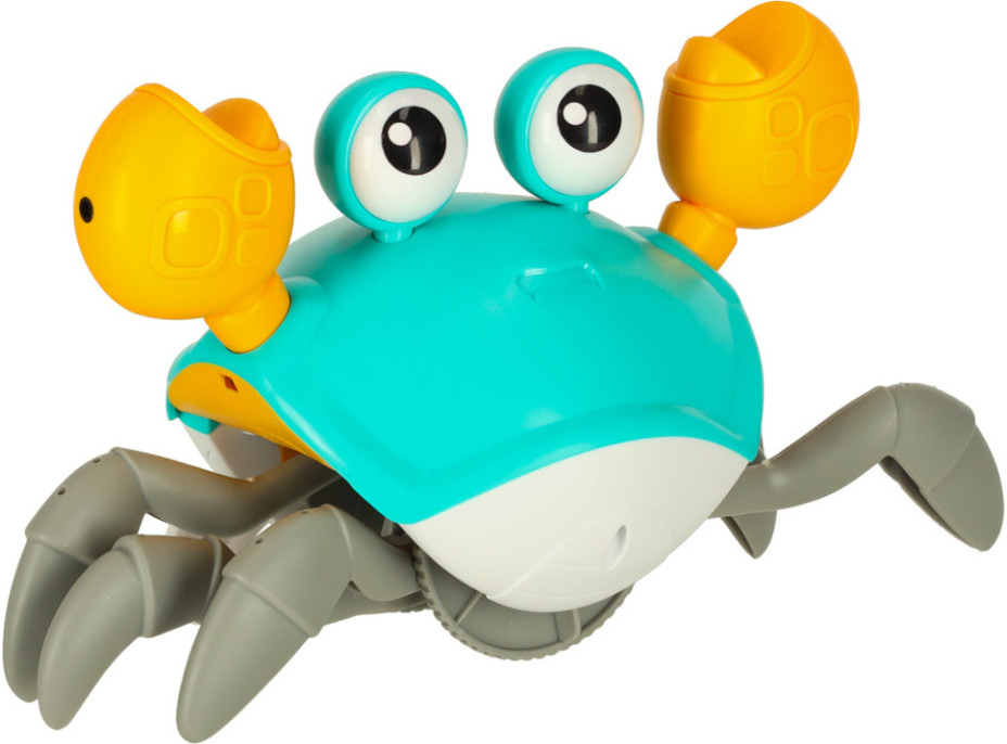 Interaktivní krab se zvukem - zelený