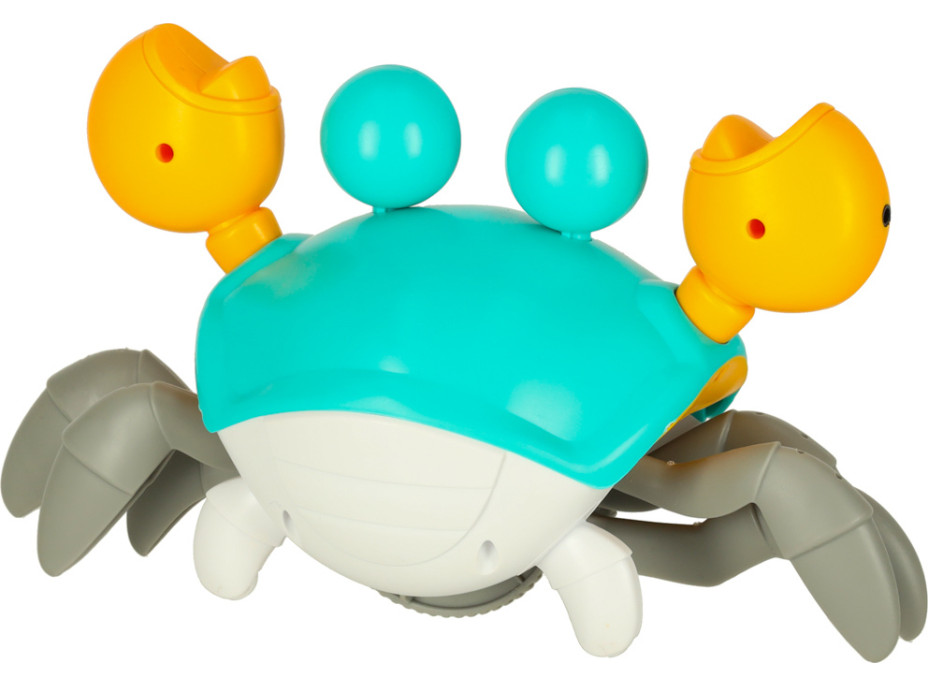 Interaktivní krab se zvukem - zelený