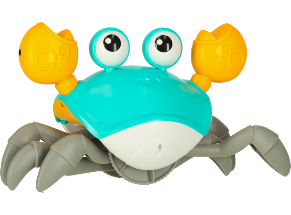 Interaktivní krab se zvukem - zelený
