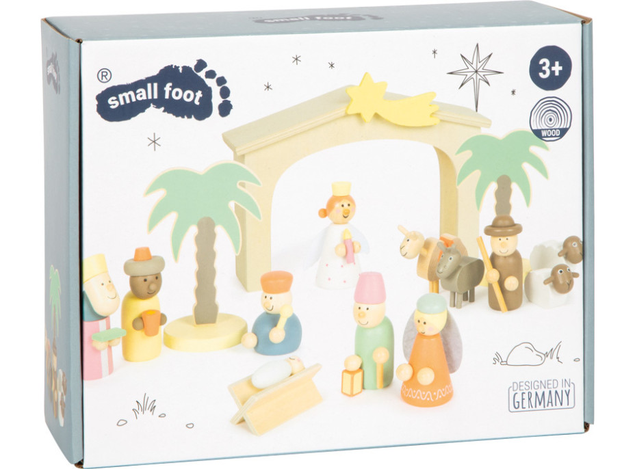 small foot Dřevěná hrací sada Betlém