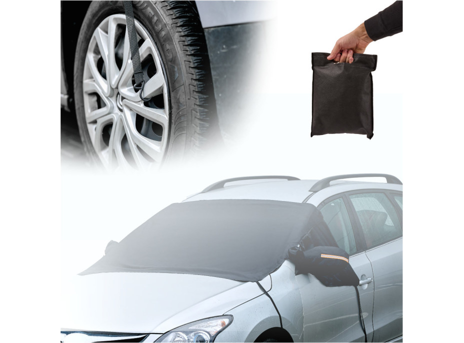 Kryt čelního skla proti zamrznutí magnetický